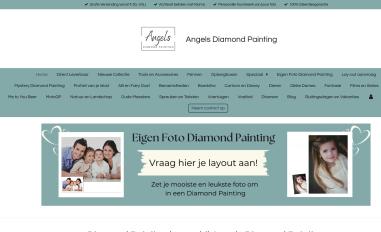 Schermafbeelding van angelsdiamondpainting.nl