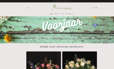 Schermafbeelding van anjelierbloembinders.nl