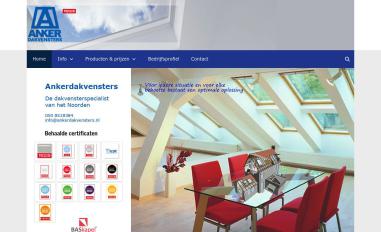 Schermafbeelding van ankerdakvensters.nl