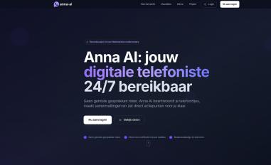 Schermafbeelding van anna-ai.nl
