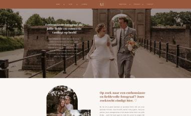 Schermafbeelding van annahagefotografie.nl