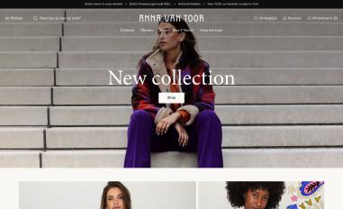 Schermafbeelding van annavantoor.nl