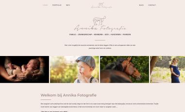 Schermafbeelding van annikafotografie.nl