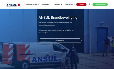 Schermafbeelding van ansul.nl