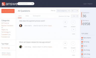 Schermafbeelding van answers.stepes.com
