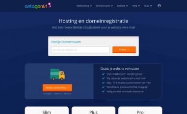 Schermafbeelding van antagonist.nl