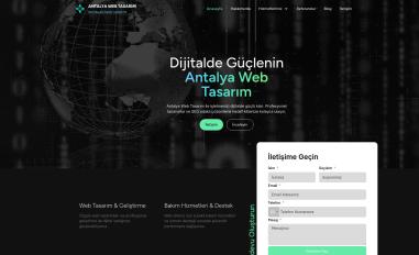 Schermafbeelding van antalyawebtasarim.online