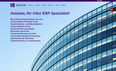 Schermafbeelding van antarasgroup.de