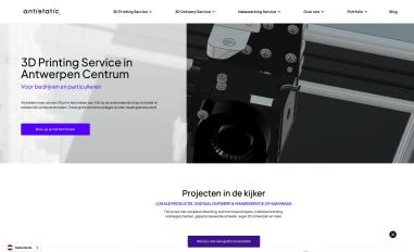 Schermafbeelding van anti-static.be