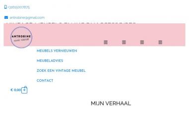 Schermafbeelding van antrobine.nl