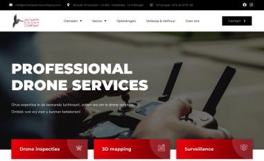 Schermafbeelding van antwerpdronecompany.com