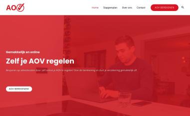 Schermafbeelding van aov4u.nl