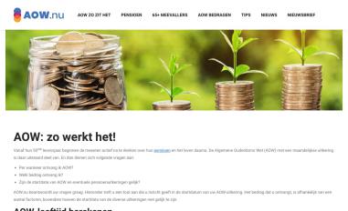 Schermafbeelding van aow.nu
