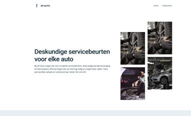 Schermafbeelding van ap-auto.nl
