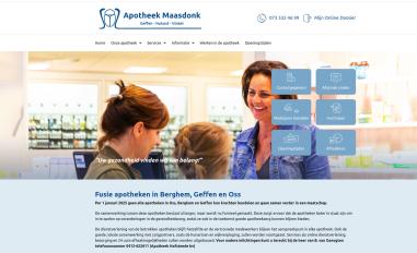 Schermafbeelding van apotheekmaasdonk.nl