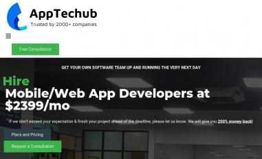 Schermafbeelding van apptechub.com