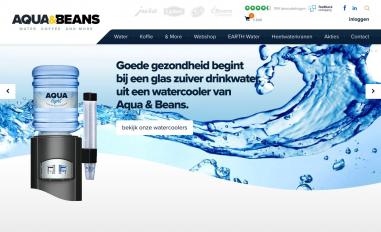 Schermafbeelding van aqua-beans.nl