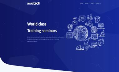 Schermafbeelding van aractech.eu