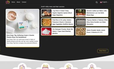 Schermafbeelding van aradbranding.com