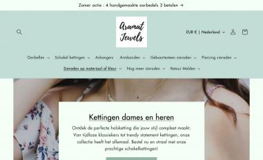 Schermafbeelding van aramatjewels.com