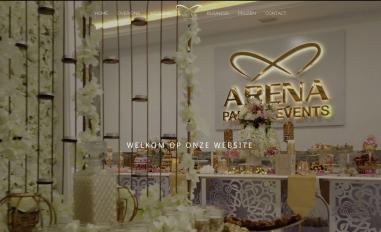 Schermafbeelding van arena-events.nl