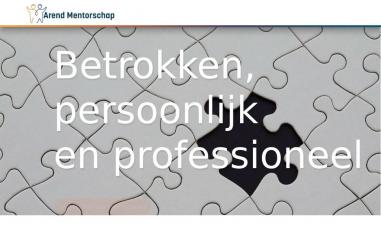 Schermafbeelding van arendmentorschap.nl
