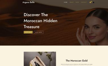 Schermafbeelding van arganabelle.com