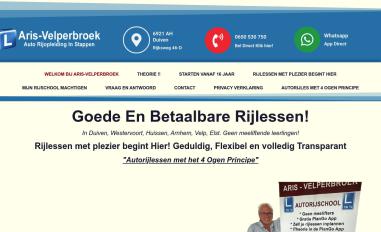 Schermafbeelding van aris-velperbroek.nl