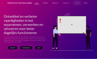 Schermafbeelding van aristotletechnologies.com