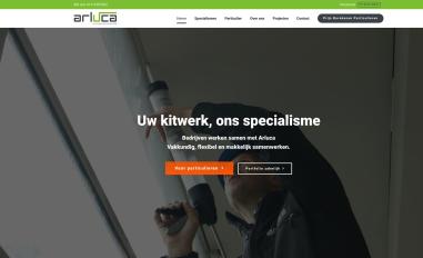 Schermafbeelding van arluca.nl
