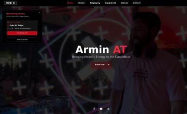 Schermafbeelding van arminat.com