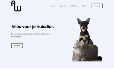 Schermafbeelding van arnoldwegman.nl