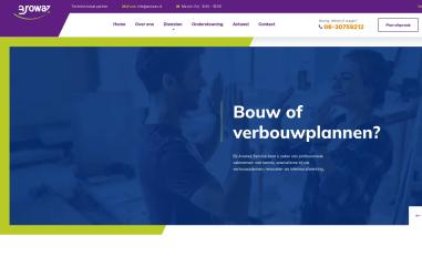 Schermafbeelding van arowaz.nl