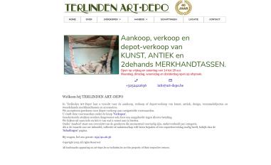 Schermafbeelding van art-depo.be