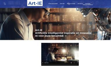 Schermafbeelding van art-ie.eu