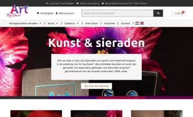 Schermafbeelding van artbydaan.nl