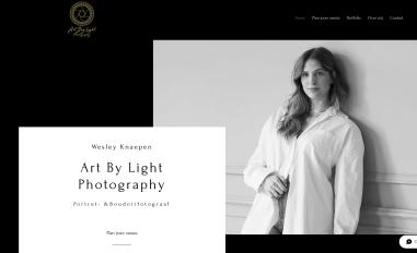 Schermafbeelding van artbylight.be