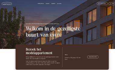 Schermafbeelding van artico-evere.be