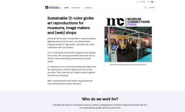 Schermafbeelding van artimedes.com