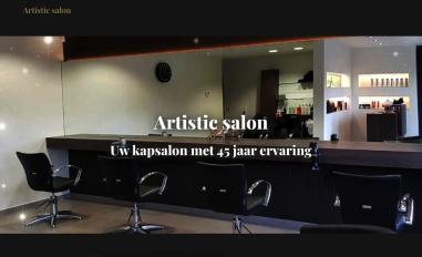 Schermafbeelding van artistic-hairsalon.be