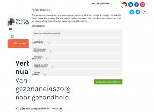 Schermafbeelding van artsencollectief.nl