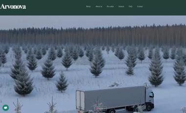 Schermafbeelding van arvonova.com