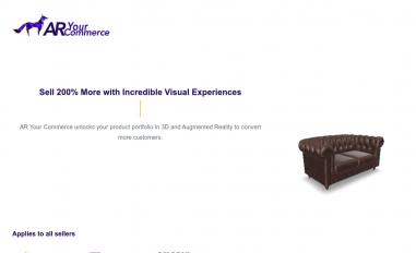 Schermafbeelding van aryourcommerce.com