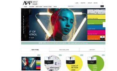 Schermafbeelding van asap-nails.be