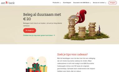 Schermafbeelding van asnbank.nl