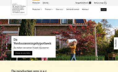 Schermafbeelding van asr.nl