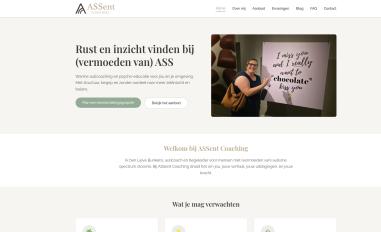 Schermafbeelding van assent-coaching.vercel.app