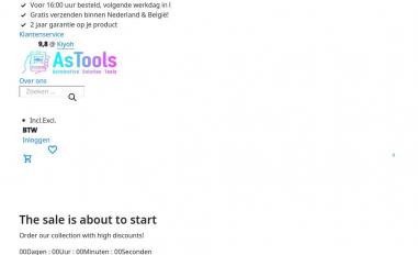 Schermafbeelding van astools.nl