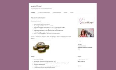 Schermafbeelding van astridengel.nl