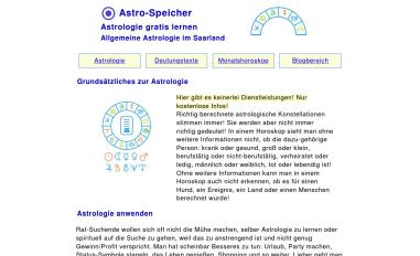 Schermafbeelding van astro-speicher.de